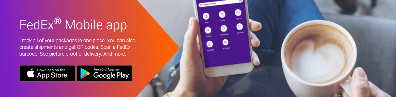 FedEx mobile app