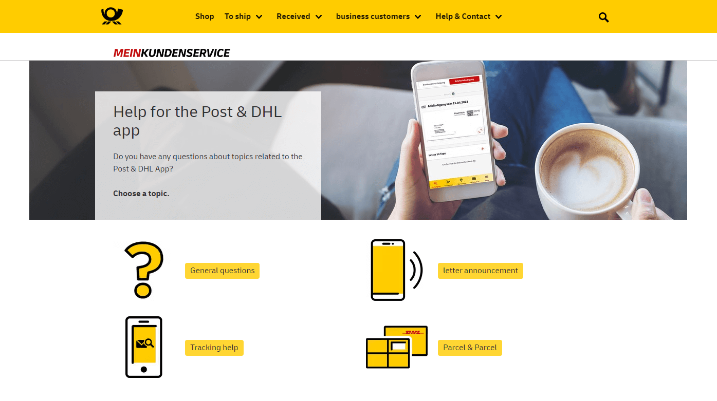 Deutsche Post ledzenie TrackingMore
