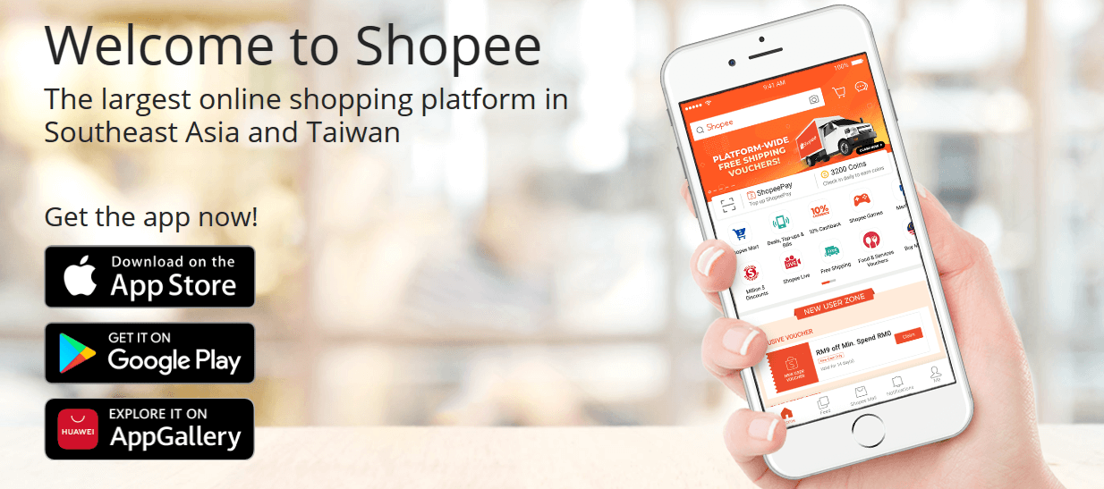 Shopee Express mobile app