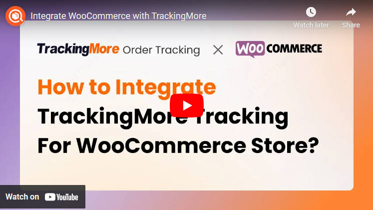 Wie integriere ich das TrackingMore-Tracking für WooCommerce-Shops?